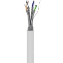 CAT 6 Netzwerkkabel, S/FTP (PiMF), weiß
