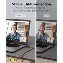 Ethernet-Kabel USB-A 3.0 auf RJ45, 10 m