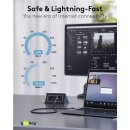 Ethernet-Kabel USB-A 3.0 auf RJ45, 10 m