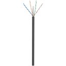 CAT 6 Outdoor Netzwerkkabel, U/UTP, schwarz
