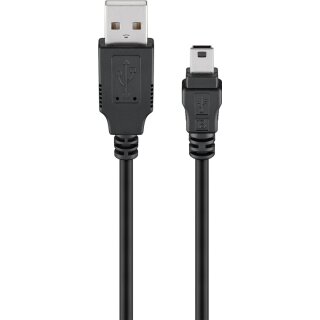 USB 2.0 Hi-Speed-Kabel, schwarz