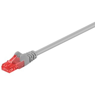 CAT 6 Patchkabel, U/UTP, grau
