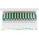 CAT 6 Mini/Desktop Patch Panel, 12 Port, (1 HE)