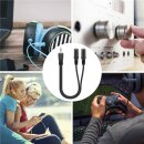 Audio Y-Adapterkabel (3,5 mm stereo)