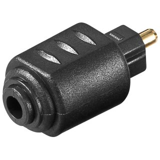 TOSLINK Digital Audio-Adapter, Mini-TOSLINK zu TOSLINK