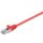 CAT 5e Patchkabel, SF/UTP, rot