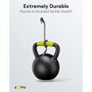 Audio Verbindungskabel AUX, 3,5 mm stereo, 90°, 2 m