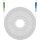 Glasfaserkabel (FTTH), Singlemode (OS2) White, (Simplex), 1 m