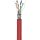 CAT 5e Netzwerkkabel, F/UTP, 100 m, rot