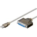 USB-Druckerkabel, Transparent