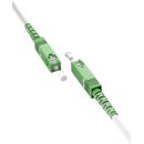 Glasfaserkabel (FTTH), Singlemode (OS2) White, (Simplex), 1 m