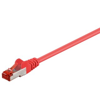 CAT 6 Patchkabel, S/FTP (PiMF), rot