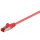 CAT 6 Patchkabel, S/FTP (PiMF), rot