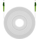 Glasfaserkabel (FTTH), Singlemode (OS2) White, (Simplex), 0,5 m