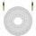 Glasfaserkabel (FTTH), Singlemode (OS2) White, (Simplex), 0,5 m
