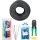 CAT 6 Outdoor Netzwerkkabel-Set, U/UTP, schwarz