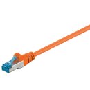 CAT 6A Patchkabel, S/FTP (PiMF), orange