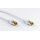 RJ45 Patchkabel CAT 6A S/FTP (PiMF), 500 MHz mit CAT 7 Rohkabel, weiß