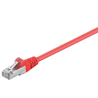 CAT 5e Patchkabel, F/UTP, rot