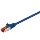 CAT 6 Patchkabel, S/FTP (PiMF), blau