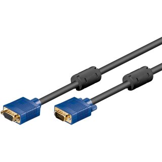 Full HD SVGA Monitorverlängerung, vergoldet