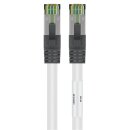 CAT 8.1 Patchkabel, S/FTP (PiMF), weiß