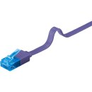 CAT 6A Flach-Patchkabel, U/UTP, violett