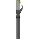 CAT 8.1 Patchkabel, S/FTP (PiMF), schwarz