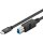 USB 3.0 Kabel USB-C™ auf B, schwarz