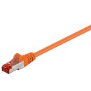 CAT 6 Patchkabel, S/FTP (PiMF), orange