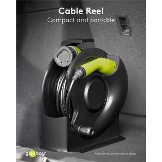 Kabelaufroller für Typ-2-Ladekabel Elektrofahrzeug