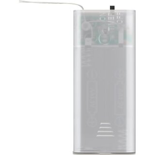 20er LED-Silberdraht-Lichterkette "Sterne"