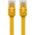 CAT 6 Flach-Patchkabel, U/UTP, gelb