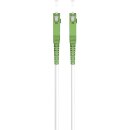 Glasfaserkabel (FTTH), Singlemode (OS2) White, (Simplex), 10 m