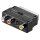 Scart zu Composite Audio Video und S-Video Adapter, IN/OUT