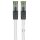 RJ45 (CAT 6A, 500 MHz) Patchkabel mit CAT 8.1 S/FTP Rohkabel, weiß
