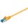 CAT 6A Patchkabel, S/FTP (PiMF), gelb