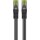 GHMT-zertifiziertes CAT 8.1 Patchkabel, S/FTP (PiMF), schwarz