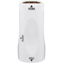 Kompakter HDMI™/VGA-Adapter inkl. Audio, vergoldet