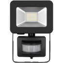 LED-Außenstrahler, 10 W, mit Bewegungsmelder