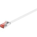 CAT 6 Flach-Patchkabel, U/FTP, weiß