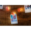 10er LED-Fotoclips-Lichterkette "Geschenk"
