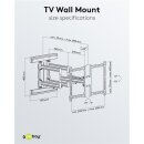 TV-Wandhalterung Pro FULLMOTION (L) wide Range