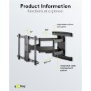 TV-Wandhalterung Pro FULLMOTION (L) wide Range