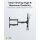 TV-Wandhalterung Pro FULLMOTION (L) wide Range