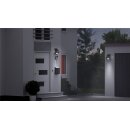 LED-Solar-Wandleuchte mit Bewegungsmelder, 1,5 W, weiß