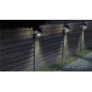LED-Solar-Wandleuchte mit Bewegungsmelder, 3,2 W, weiß