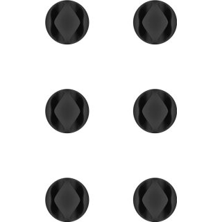 Kabelmanagement 2-Slots, schwarz