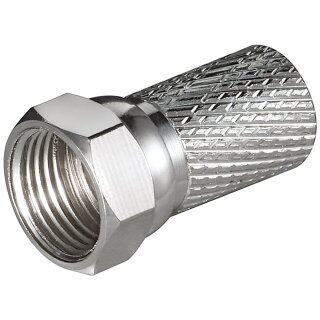 Aufdreh-F-Stecker 7,0 mm