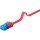 CAT 6A Flach-Patchkabel, U/UTP, rot
